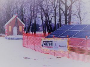 solar panels in winter - faith excellerate