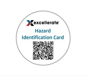 excellerate hazard id card qr code